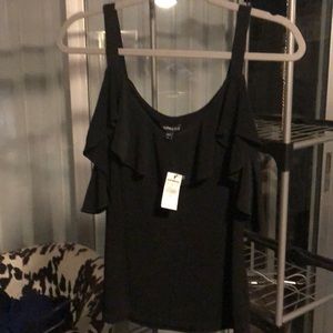 Brand New- Express, tag on. Black tank top